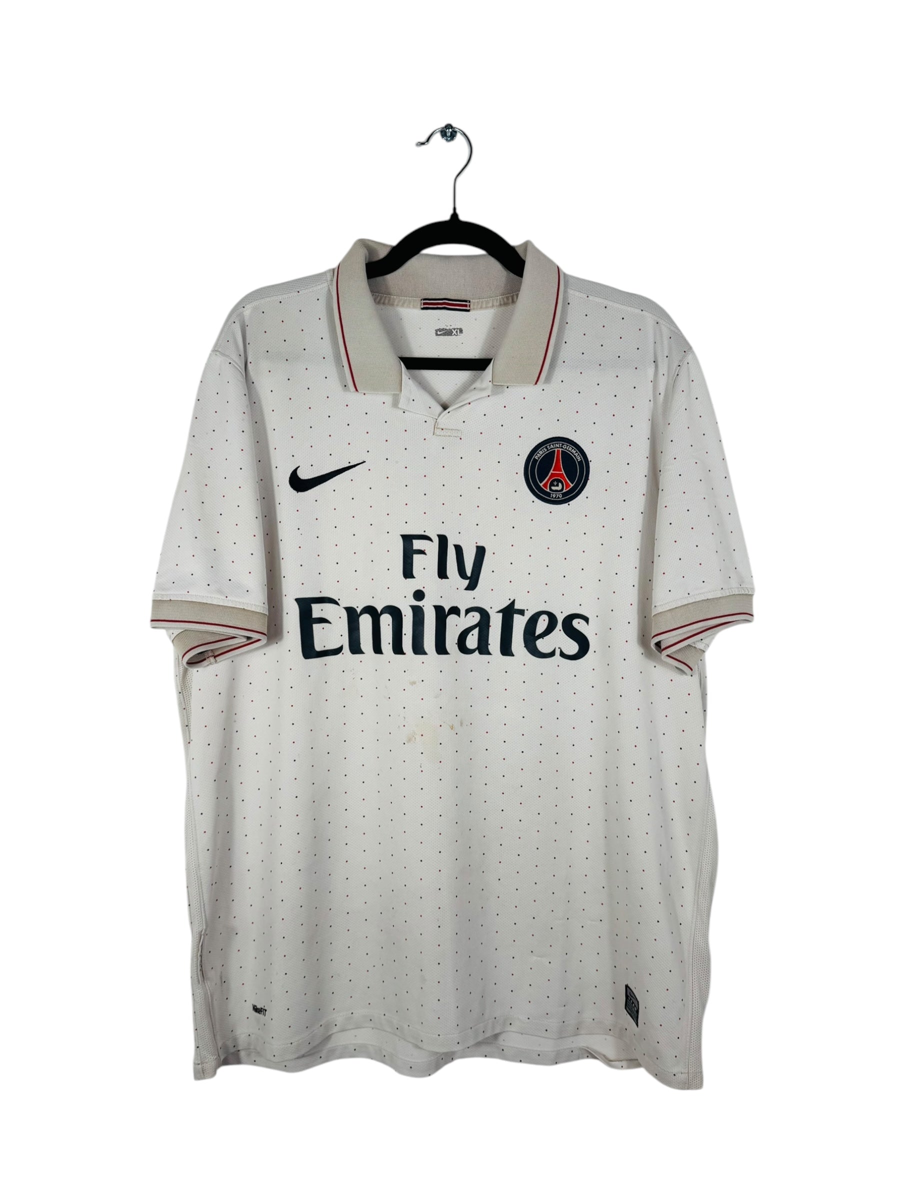 Maillot extérieur PSG saison 2009-2010, Flocage Stéphane Sessegnon #10 Maillot extérieur PSG saison 2009-2010, Flocage Stéphane Sessegnon #10