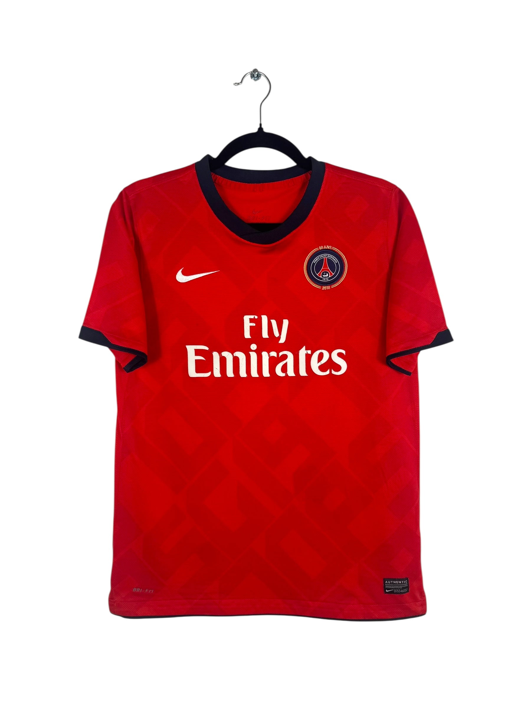 Maillot PSG 2010-2011 Extérieur Nike - Vue avant