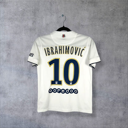 Maillot PSG 2014-2015 extérieur flocage Ibrahimović N°10 vue dos
