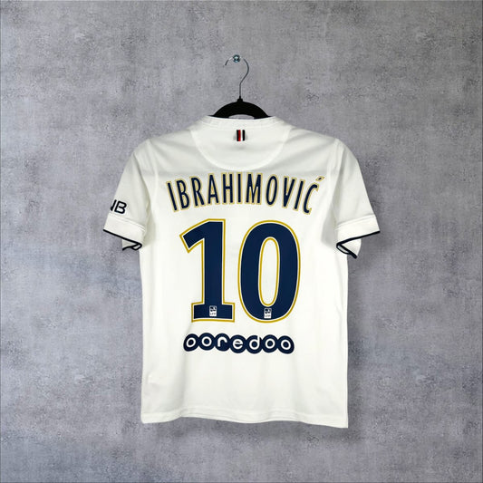Maillot PSG 2014-2015 extérieur flocage Ibrahimović N°10 vue dos
