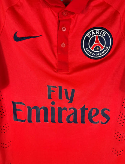 Détail de l'écusson et du logo Nike thermocollés (Version Player)