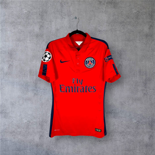 Maillot authentique PSG 2014-2015 Third Player Version Nike vue de face