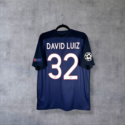Maillot PSG 2015-2016 Domicile - David Luiz N°32 (L)