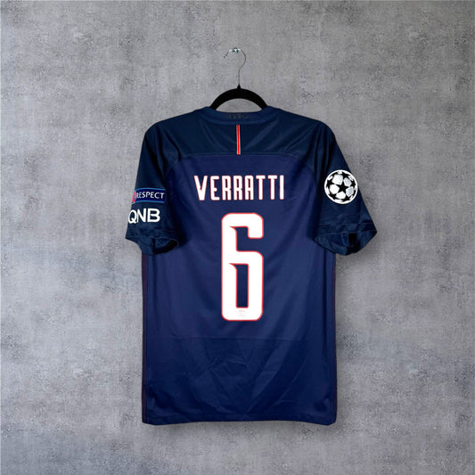 Flocage Verratti numéro 6 sur maillot PSG 2016-2017