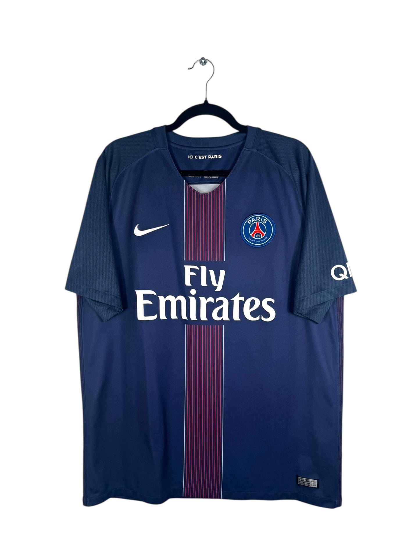 Maillot PSG 2016-2017 domicile Nike vue avant