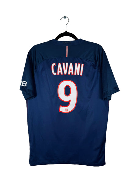 FLOCAGE OFFICIEL MONBLASON Psg Cavani Maillot Blanc Third