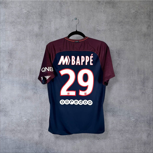 Maillot PSG 2017-2018 Domicile [Edition Mercurial] - Mbappé N°29 (S)