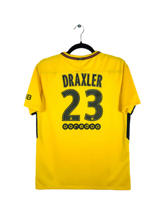 Maillot PSG 2017-2018 Extérieur Draxler N°23 - Vue arrière