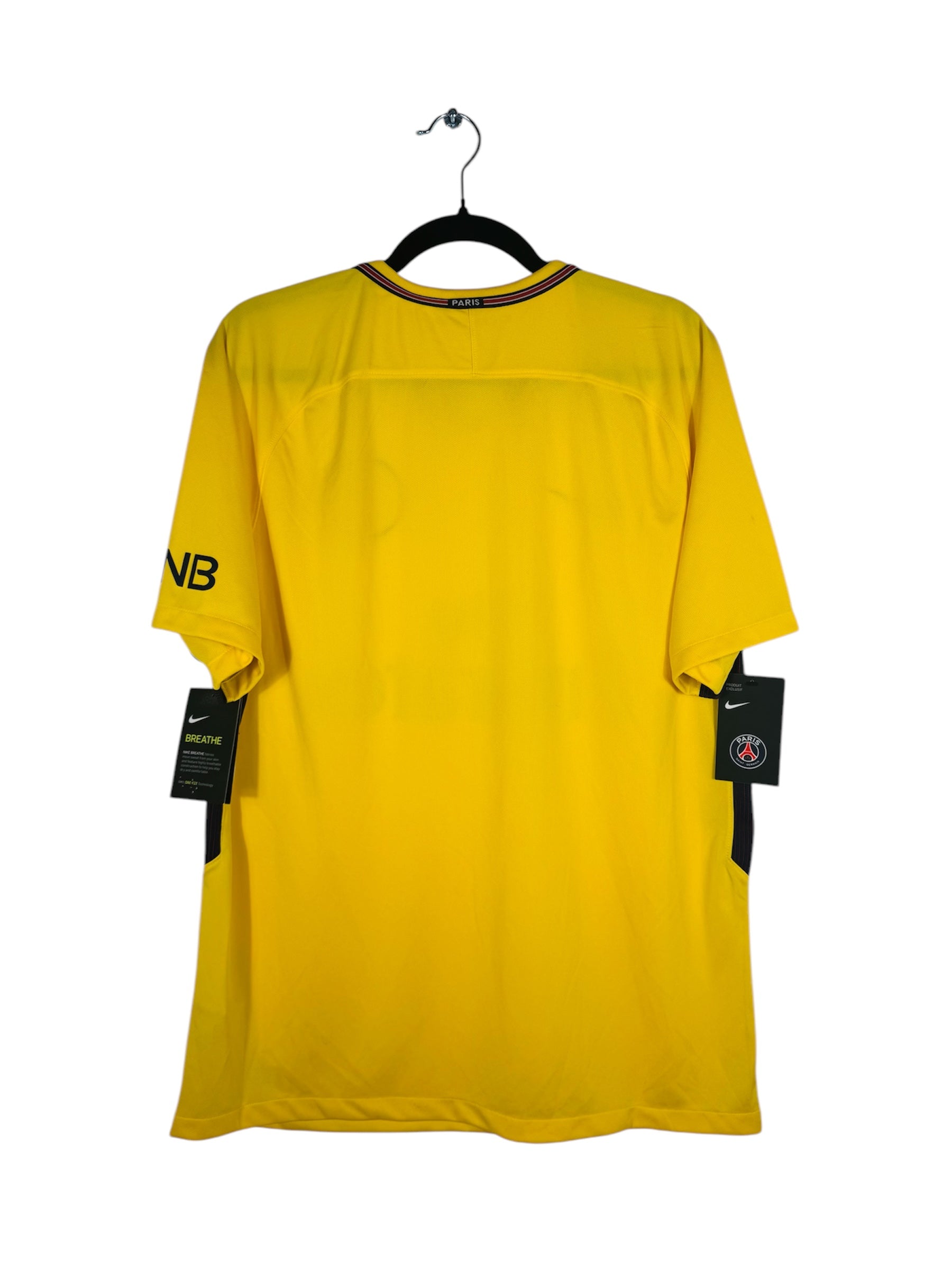 Maillot PSG 2017-2018 neuf sans sponsor Vaporknit - Sport & Plein air Maillot PSG 2017-2018 neuf sans sponsor Vaporknit - Sport & Plein air