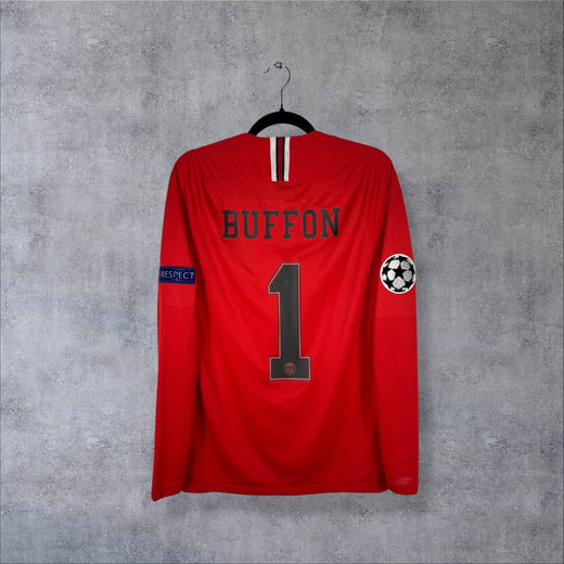 Maillot PSG 2018-2019 Gardien Champions League - Buffon N°1 (S)