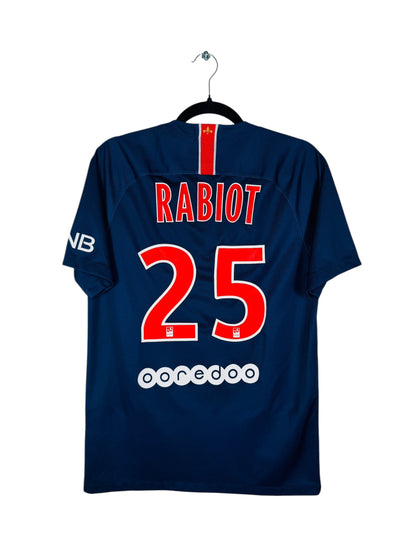 Maillot PSG 2018-2019 Domicile - Rabiot N°25 - Vue arrière