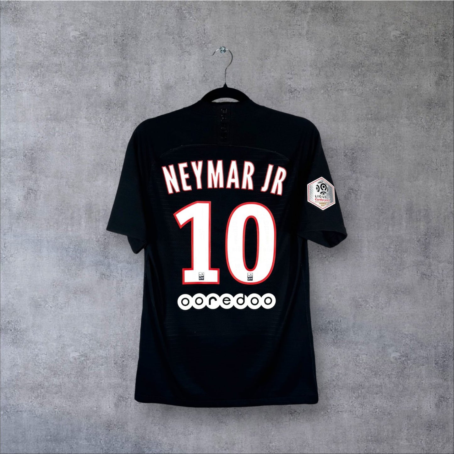 Flocage Neymar JR numéro 10 sur maillot PSG 2019-2020 Fourth Version Pro