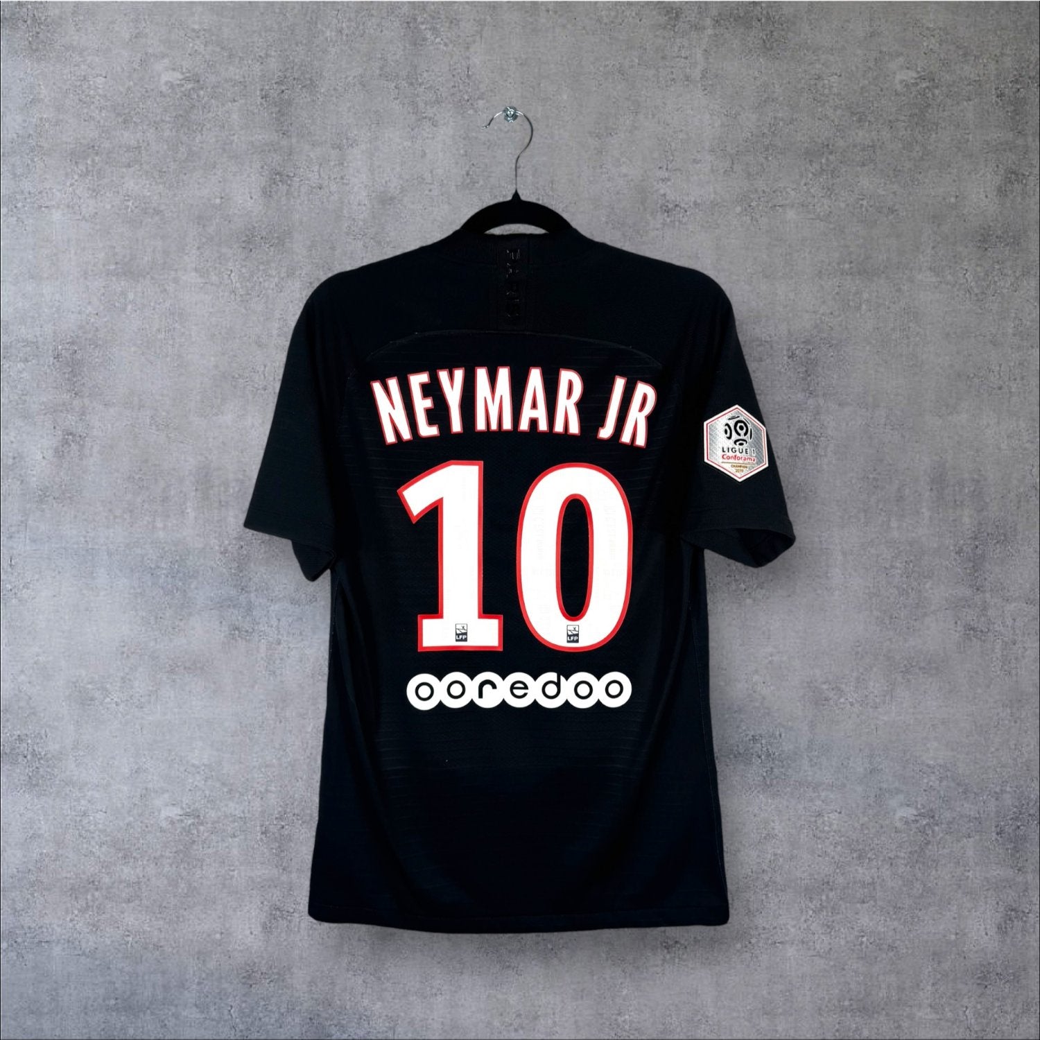 Flocage Neymar JR numéro 10 sur maillot PSG 2019-2020 Fourth Version Pro