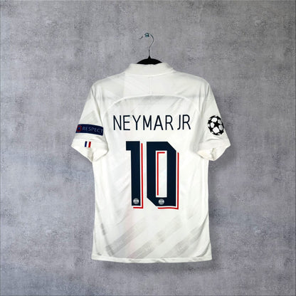 Maillot PSG 2019-2020 third blanc, dos floqué Neymar JR 10