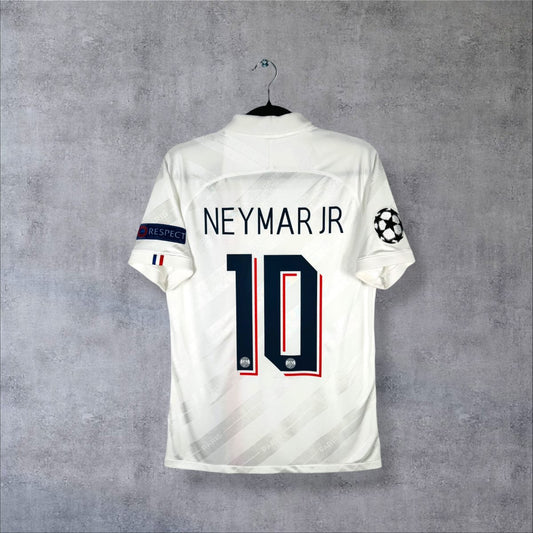 Maillot PSG 2019-2020 third blanc, dos floqué Neymar JR 10