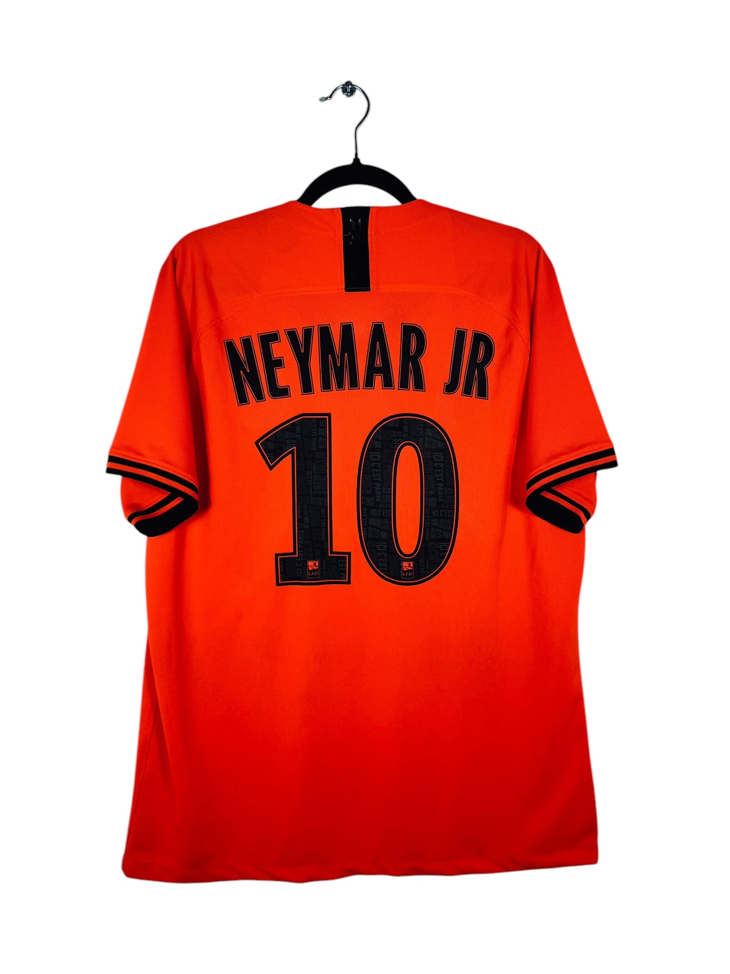 Maillot PSG 2019-2020 Extérieur - Neymar JR N°10 - Vue arrière