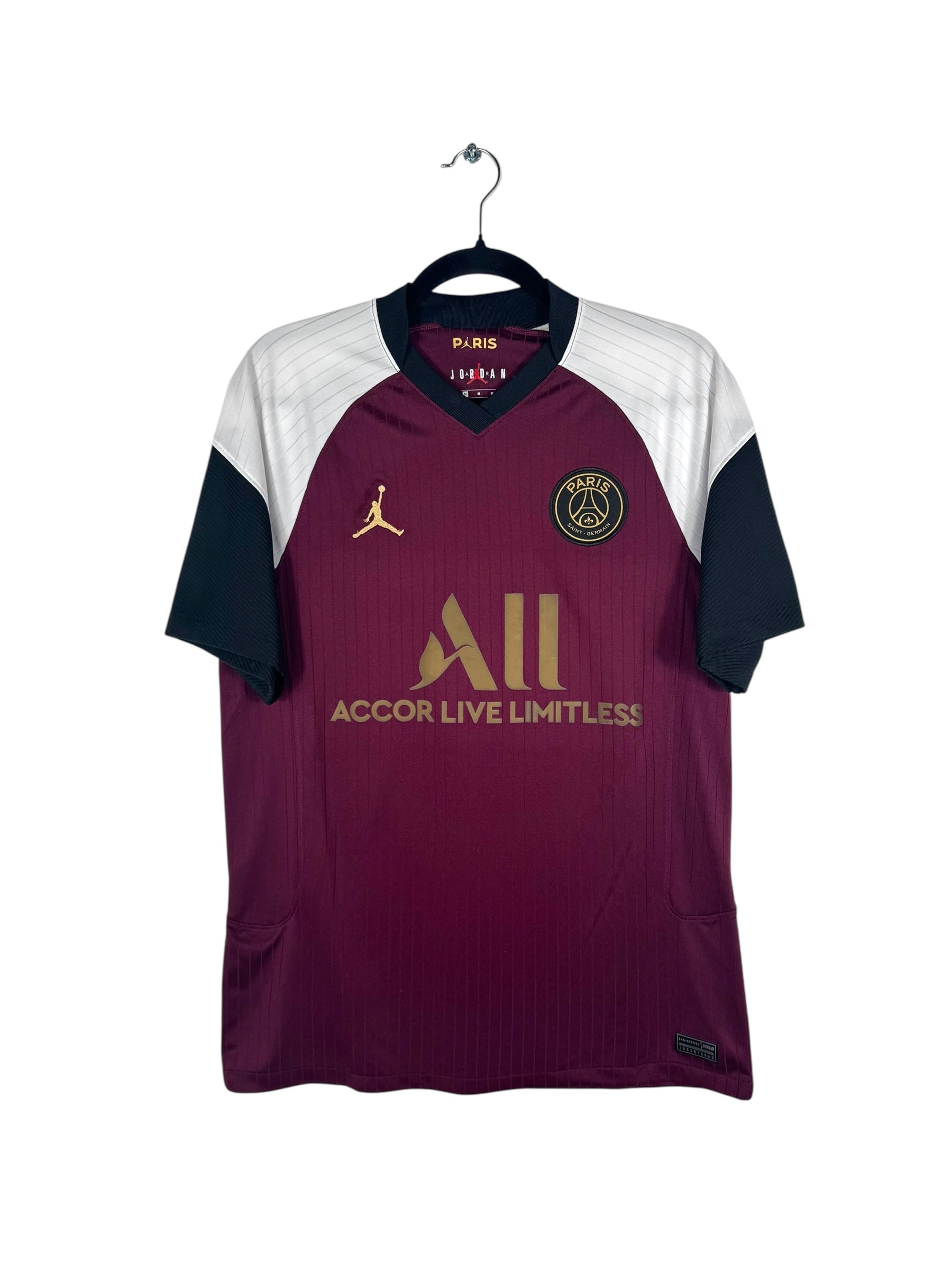 Maillot PSG 2020-2021 third Jordan bordeaux Mbappé N°7