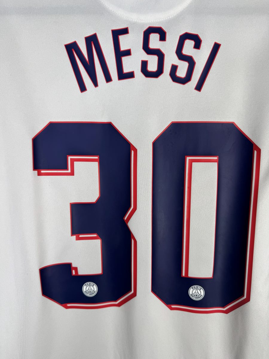 Maillot PSG 2021-2022 Fourth Messi N°30 flocage détail
