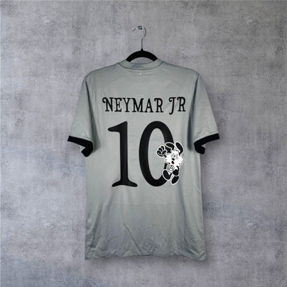 Flocage Neymar JR numéro 10 sur maillot PSG 2022-2023 Extérieur Verdy Edition