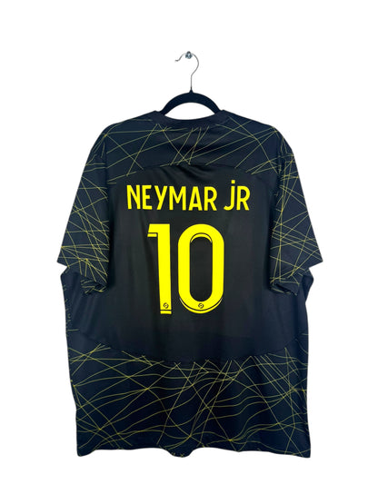 Maillot PSG 2022-2023 fourth Neymar JR numéro 10 vue arrière flocage