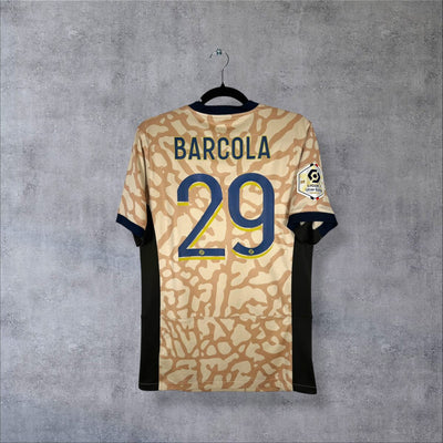 Maillot PSG 2023-2024 Fourth - Barcola N°29 (S)