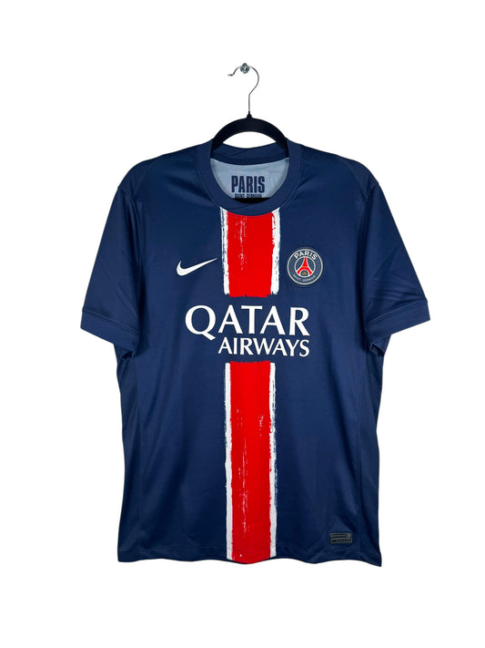 Maillot PSG 2024-2025 domicile Nike bleu marine taille M