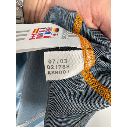 Étiquette d'authenticité avec code Adidas 021788 prouvant l'originalité du maillot