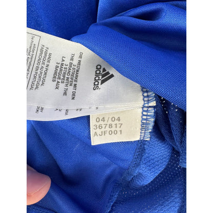 Étiquette d'authenticité avec code Adidas 367817 prouvant l'originalité du maillot