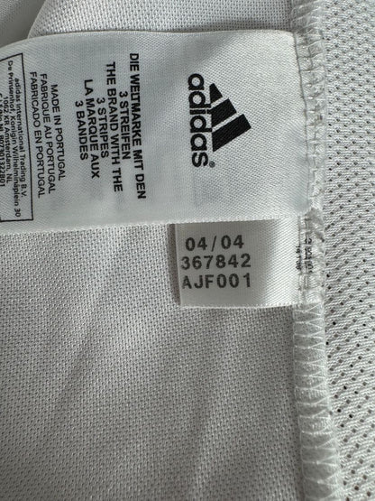 Étiquette d'authenticité avec code Adidas 367842 prouvant l'originalité du maillot