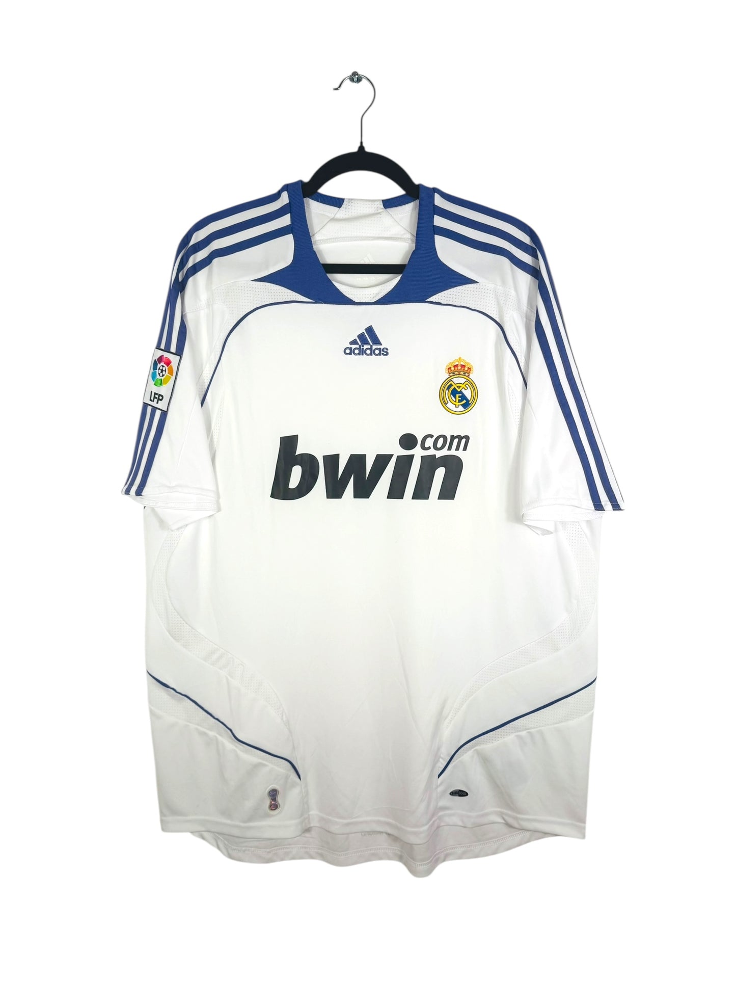Maillot Real Madrid 2007-2008 Domicile - Vue avant