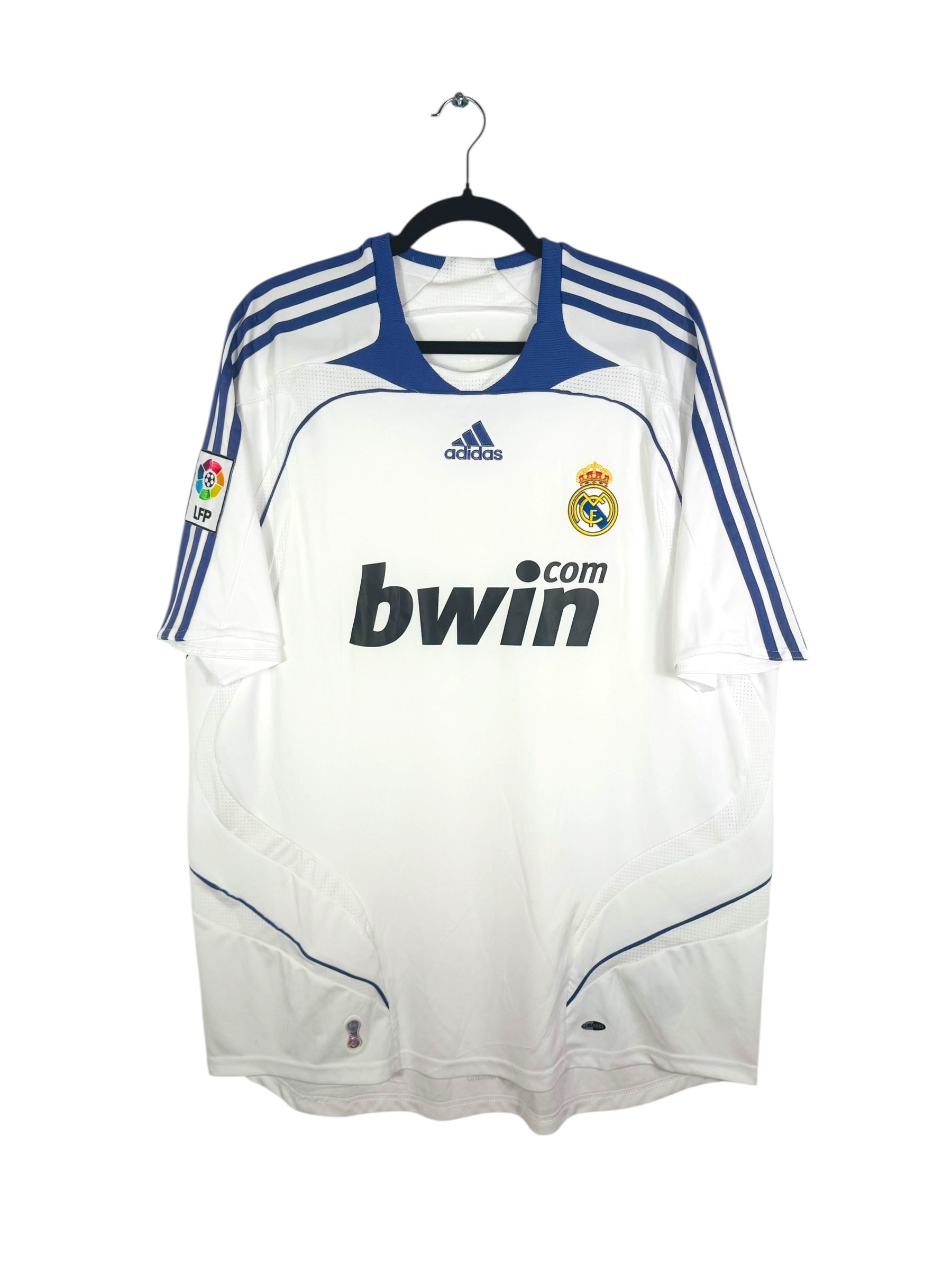 Maillot Real Madrid 2007-2008 Domicile - Vue avant