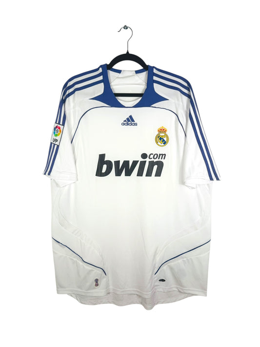 Maillot Real Madrid 2007-2008 Domicile - Vue avant