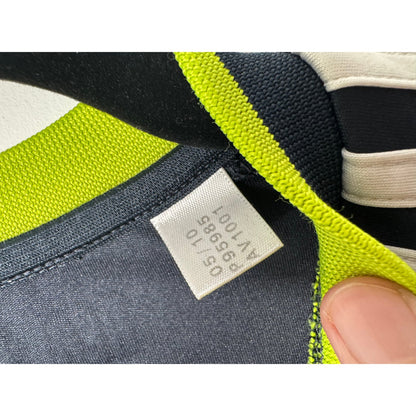 Étiquette d'authenticité avec code Adidas P95985 prouvant l'originalité du maillot