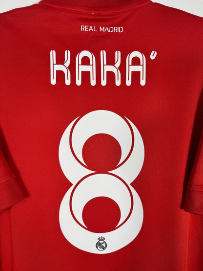 Détail de la typographie du flocage sur le numéro 8 de Ricardo Kaká