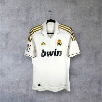 Maillot authentique Real Madrid 2011-2012 Domicile Adidas vue de face