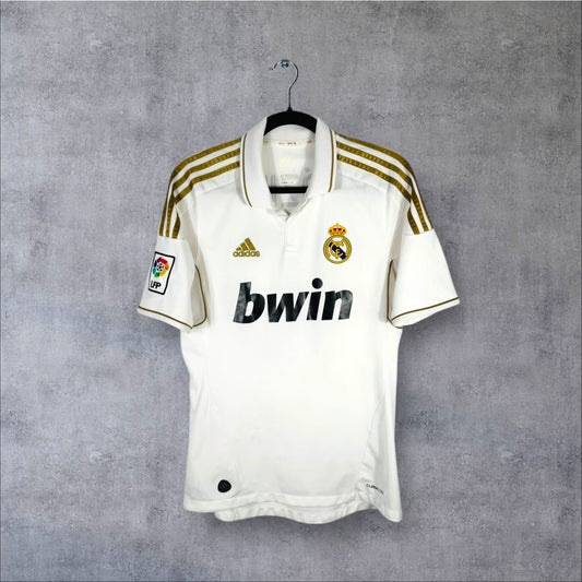 Maillot authentique Real Madrid 2011-2012 Domicile Adidas vue de face