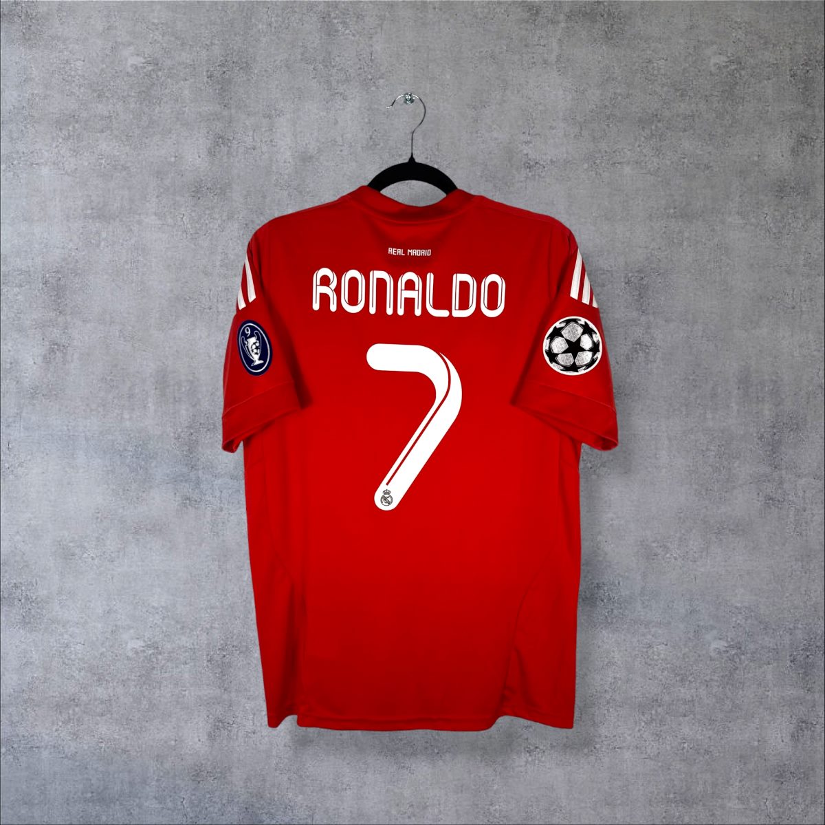 Maillot Real Madrid 2011-2012 Third Ronaldo 7 - dos flocage