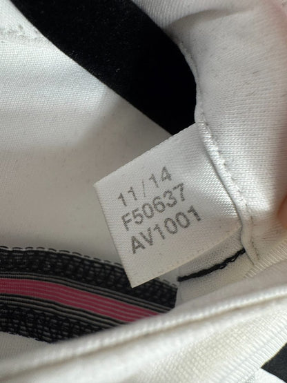 Étiquette intérieure adidas F50637 datée 11/14 maillot Real Madrid 2014-2015