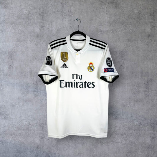 Maillot authentique Real Madrid 2014-2015 Domicile Adidas vue de face