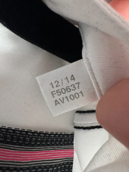 Étiquette Adidas d'origine 12/14 référence F50637 du maillot Real Madrid 2014-2015