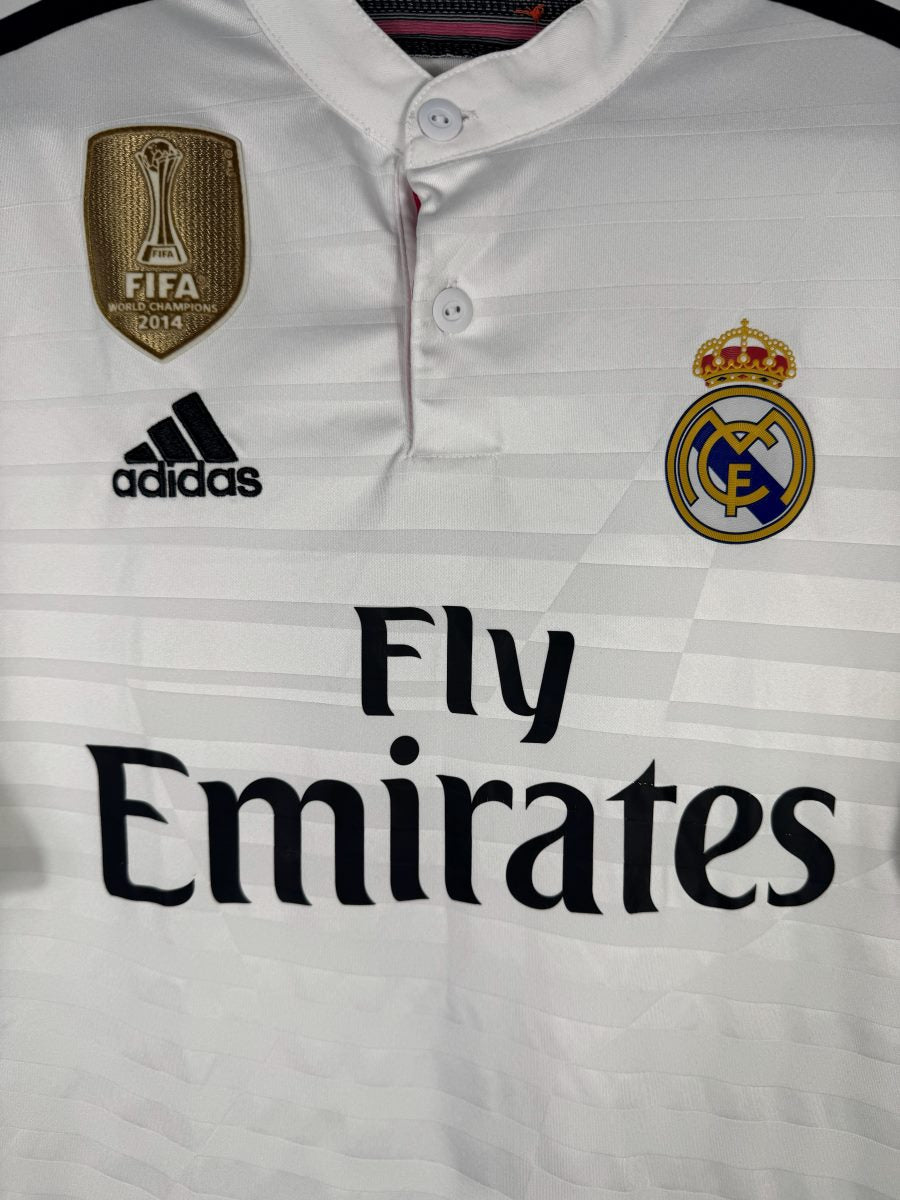 Patch doré FIFA World Champions 2014 et écusson brodé du Real Madrid