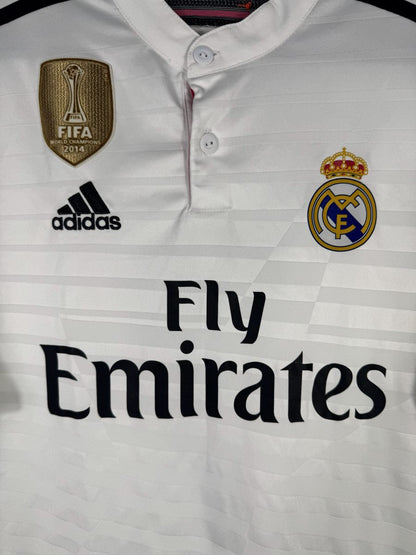 Patch doré FIFA World Champions 2014 et écusson brodé du Real Madrid