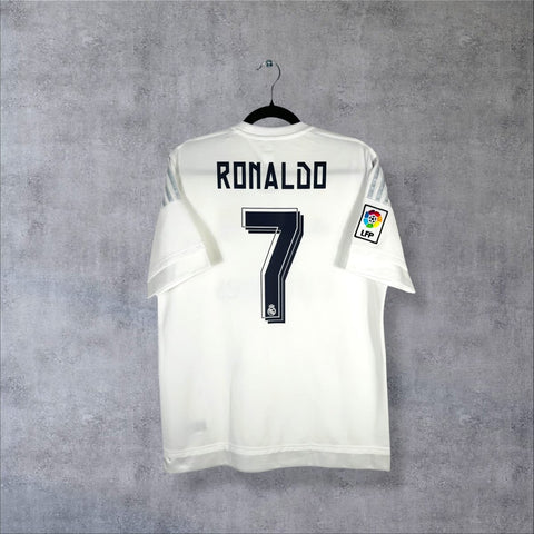 Maillot Real Madrid 2015-2016 Domicile - Ronaldo N°7 (L)