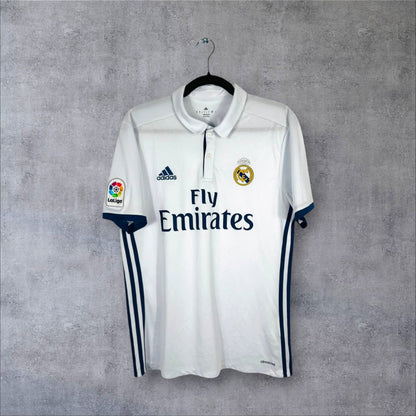 Maillot authentique Real Madrid 2016-2017 Domicile Adidas vue de face