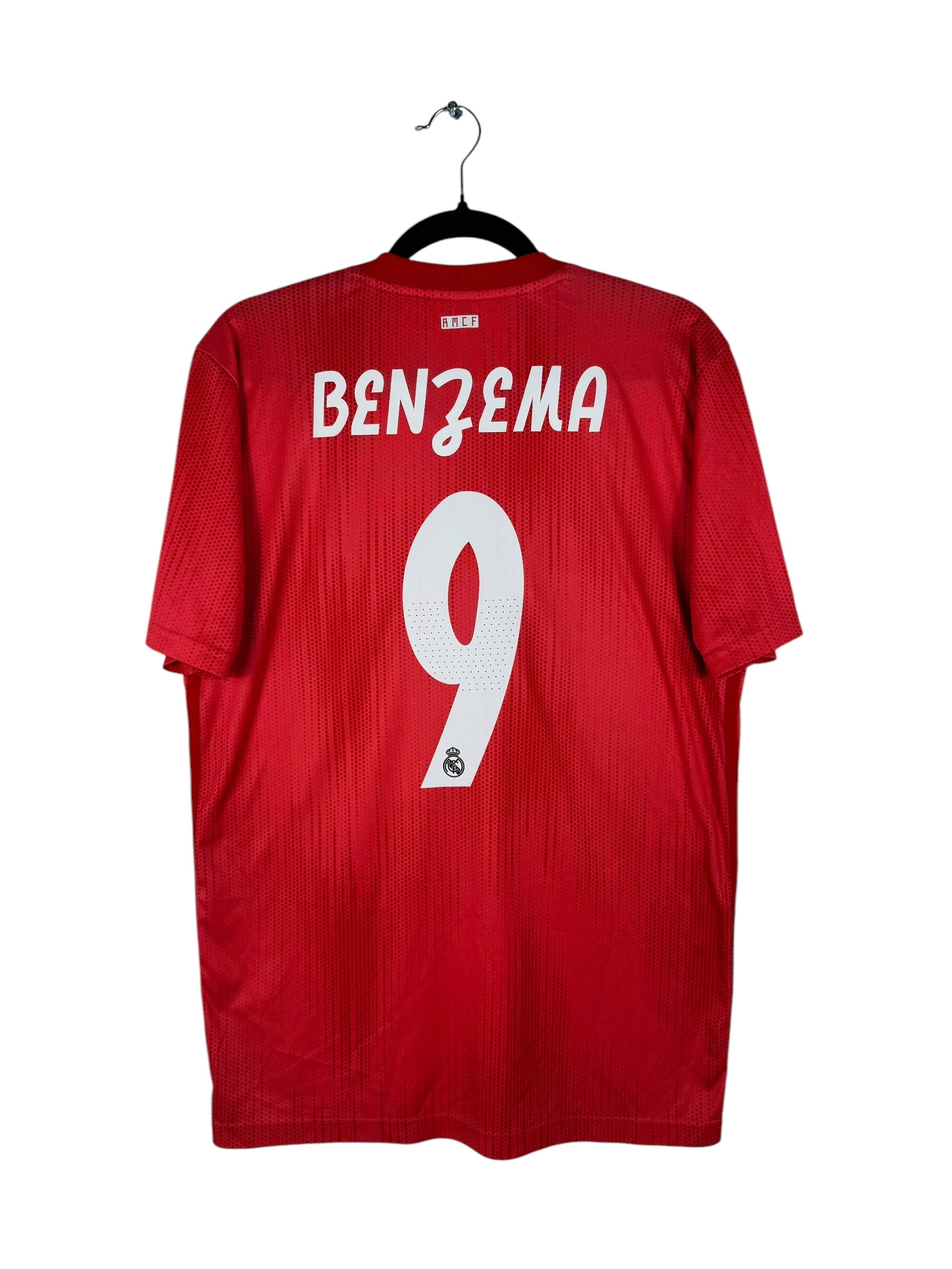 Maillot Real Madrid 2018-2019 Extérieur - Benzema N°9 - Vue arrière