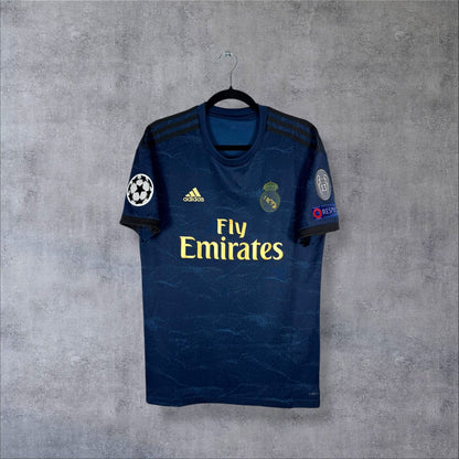 Maillot Real Madrid 2019-2020 exterieur face Fly Emirates adidas