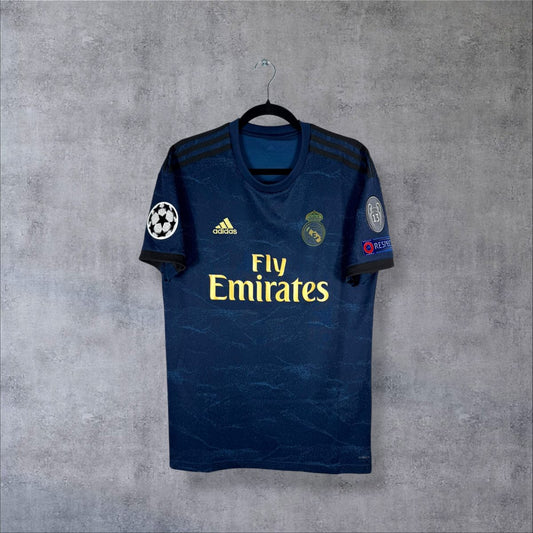 Maillot Real Madrid 2019-2020 exterieur face Fly Emirates adidas