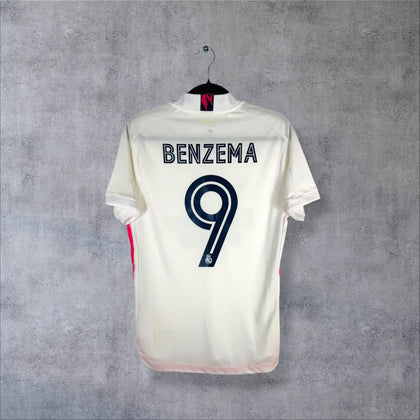 Maillot Real Madrid 2020-2021 Domicile Pro - Benzema N°9 (S)