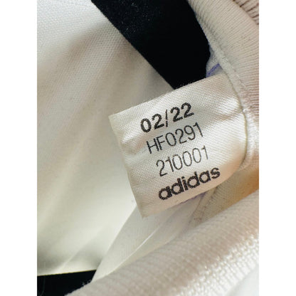 Étiquette d'authenticité avec code Adidas HF0291 prouvant l'originalité du maillot