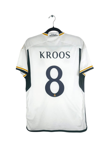 Maillot Real Madrid 2023-2024 domicile Adidas Kroos 8 taille M